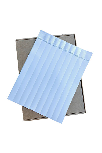 Generic Brand Bratari Evenimente Tyvek 19x250mm Numerotate, Set 500 Buc, Rezi...