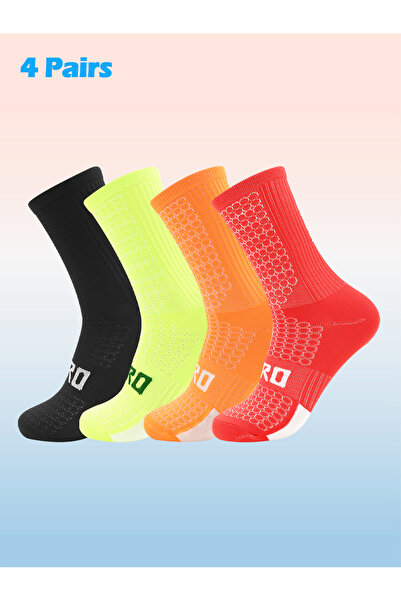 Choice M/L MC2 Cycling Socks Men 4 Pairs/set Biking Socks Women Sport Sweat A...