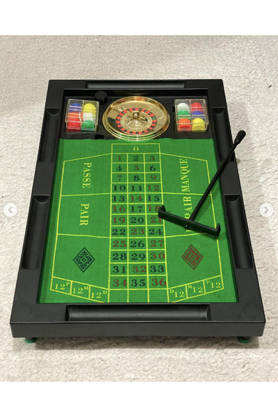 KeskinTicaret Rulet Casino Masaüstü Oyun Seti