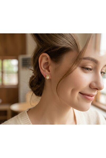 Rostil Efect Owl earrings NEW