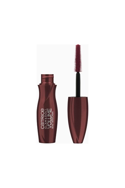 Catrice Glam & Doll Eternal Red C01 Mascara, Burgundy, Volumizing, Lengthenin...