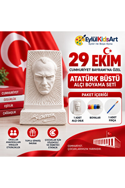 ATATÜRK BÜSTÜ BOYAMA SETİ
