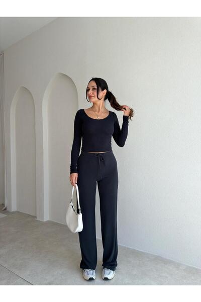 Mooi Butik DREW Takım 4120 - Siyah