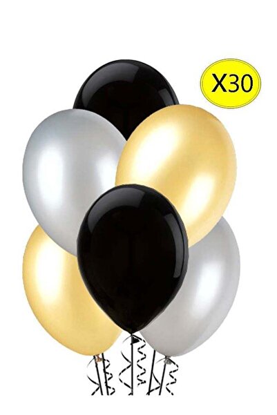 Gerani 30-Piece New Year Party Balloons Set 12inch