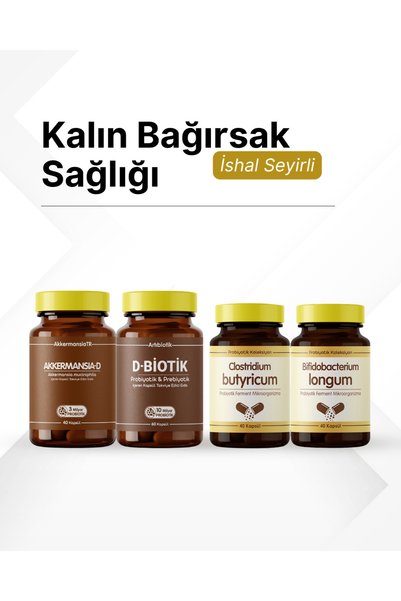 AkkermansiaTR Kalın Bağırsak Sağlığı Probiyotik Seti 2