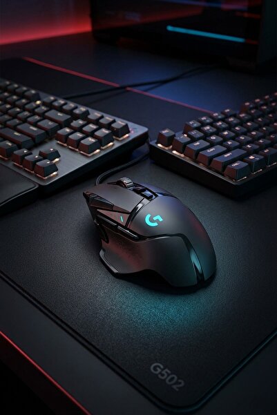 TrkTech G502 7200 DPI RGB Kablolu 8 Tuşlu E-Spor Oyuncu ve Macro Mouse Siyah