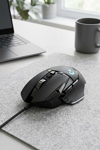 TrkTech G502 Ergonomik 8 Tuşlu Makro Destekli Profesyonel Ofis ve PC Mouse