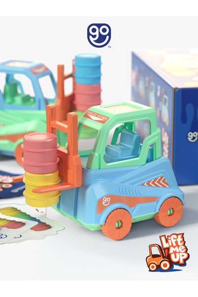 Go Toys لعبة تعليمية لرافعة شوكية ترفعني