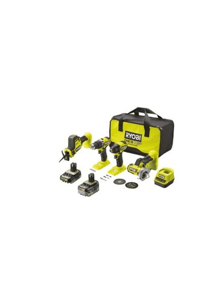 Ryobi Rck184a-2c42s 18 V Combo Kit In2 Vidalama Matkap