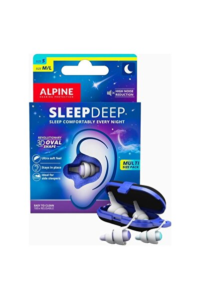 Alpine SleepDeep 27 dB Gürültü Önleyici Uyku Kulak Tıkacı 2 Çift
