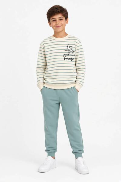 Kids Club Line-Detailed Boy's Suit