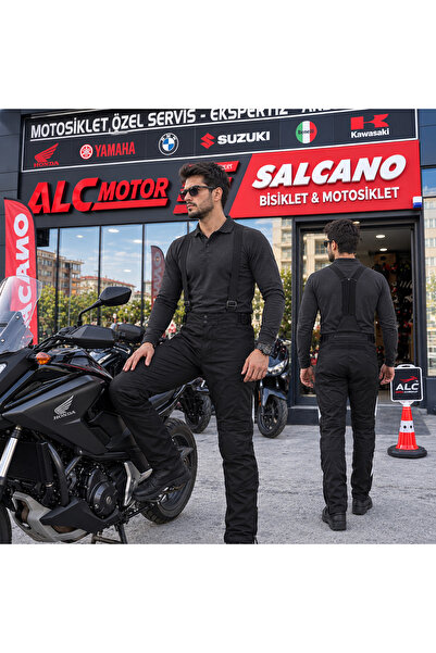 Prohel Spider 4 Mevsim Motosiklet Pantolonu Siyah A Sertifikalı Ce Korumalı -...