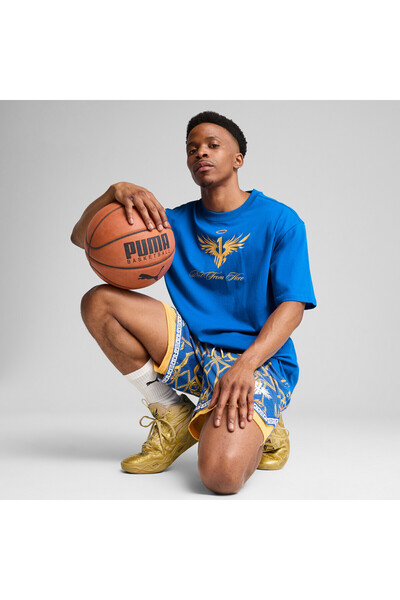 Puma Melo Golden Basketball Tee Men