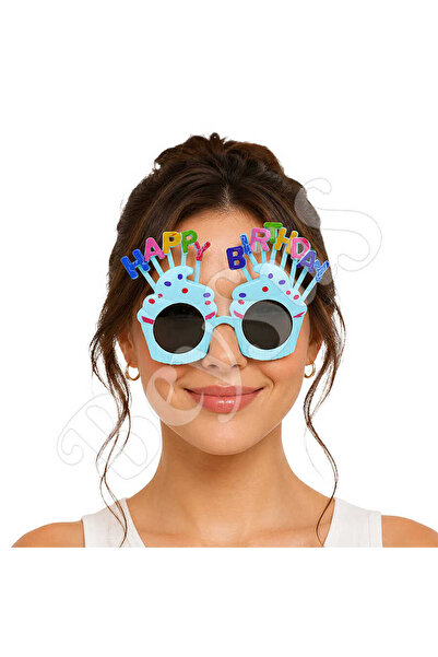 BeySüS Happy Birthday Cupcake Party Glasses Green