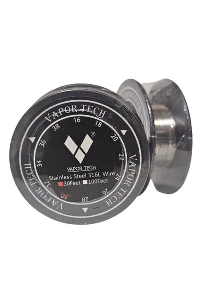 Nafpro Stainless Steel SS 316L Wire Roll, diameter 0.25mm / 30 Gauge, length ...