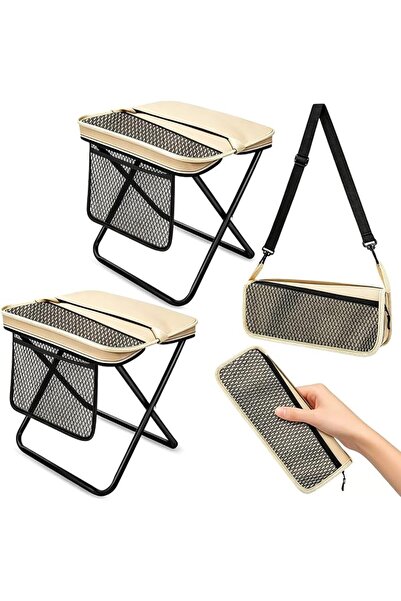 UANDME Uandhome 2Pack كرسي تخييم محمول، كرسي قابل للطي خفيف الوزن مع حقيبة حم...