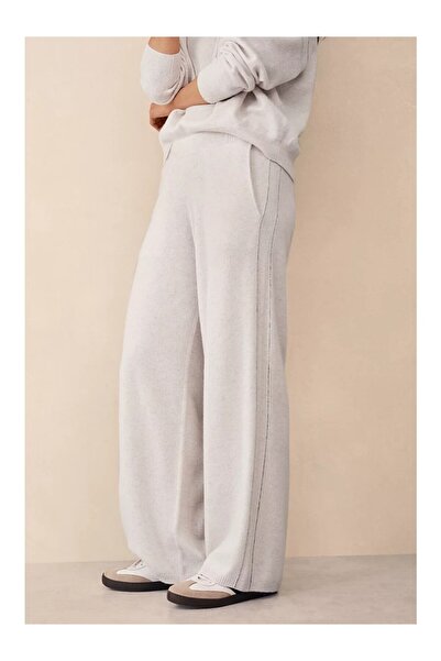 THE WHITE COMPANY Wide Leg 100% Cashmere Women's Sweatpants