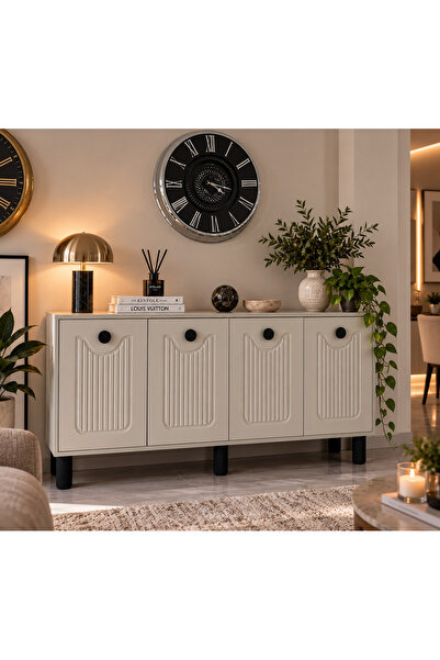 RUHAT METAL SAPPHİRE 4 Kapaklı MDF Konsol
