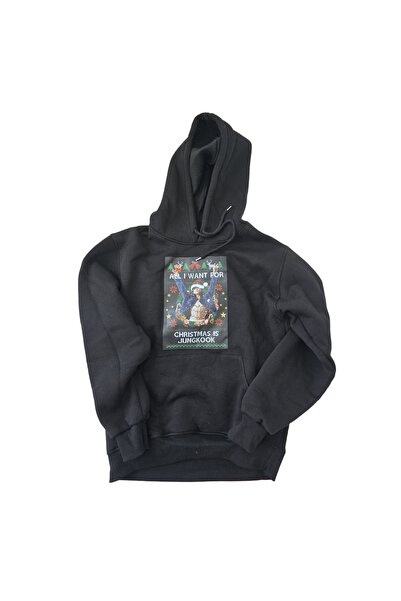 Home Jungkook Fanmade Merch Kapşonlu Hoodie S Beden