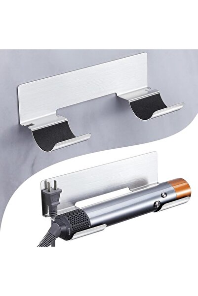 TERRIFI Wall Mount for Curling Iron, Hair Dryer Holder for Curling Wands Acce...