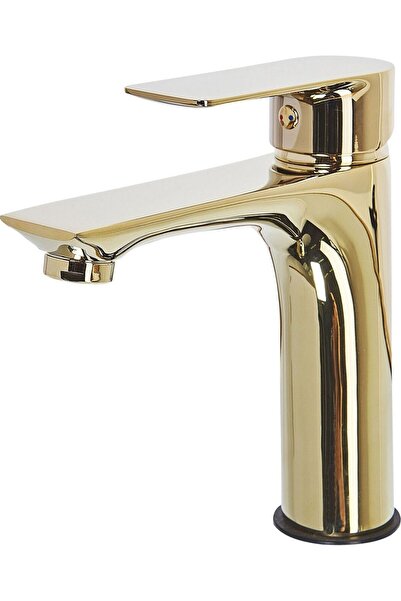 BELIANI Berloi Sink Mixer, Modern Single Handle Design, Brass Body, G1/2 Conn...