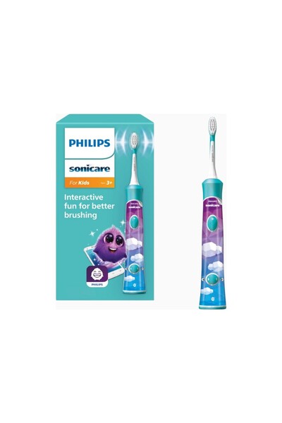 Philips Sonicare For Kids HX6322/04 Elektrikli Diş Fırçası Turkuaz