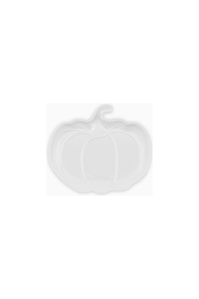 Le Creuset Ceramic Pumpkin Shaped Serving Plate
