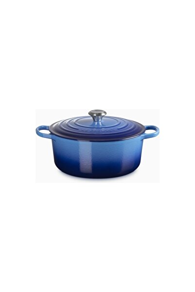 Le Creuset وعاء طهي دائري فاخر من الصلب المصبوب مقاس 28 سم