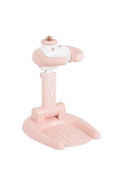 Moni Suport Baie Reglabil Huggy Pink, 4 Înălțimi, Antiderapant, Pliabil, 9-36...