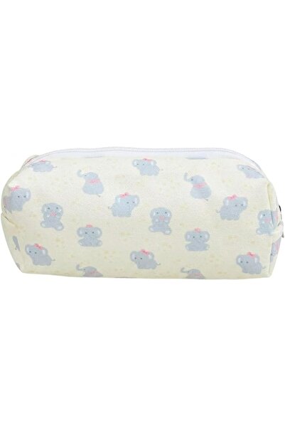 TERRIFI Star Wish Elephant Pencil Case, Large Capacity Canvas Pen Pouch for S...