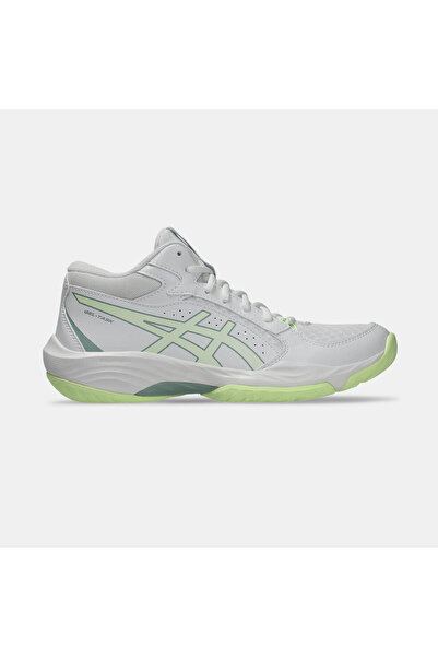Asics Gel-task mt 5 women's cream/black volleyball shoe 1072a134-100