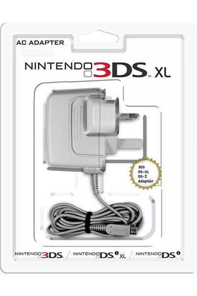 DNR Bilişim Nntendo AC Adaptör DC 4.6V 900mA (UK 3 Pin) Nntendo FOR 3DS, 2DS,...