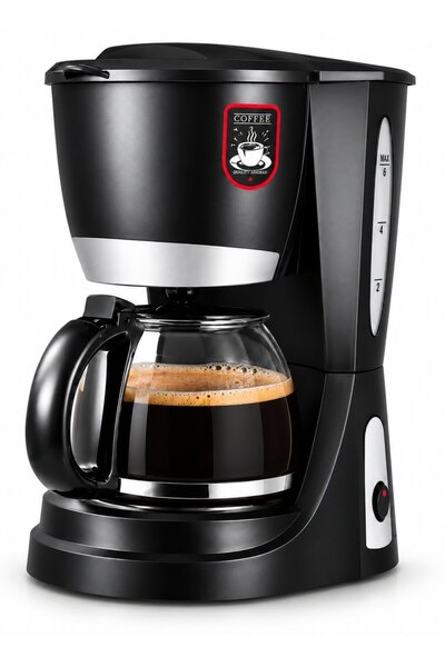 Generic DLC-CM7334 Coffee Maker 1.25L – Black | Easy Operation, Drip-Proof De...