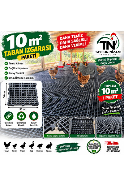 10 M2 TABAN IZGARASI PAKET