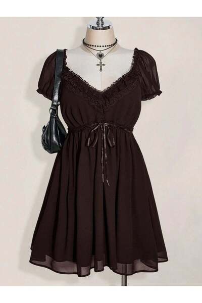Sheya Rochie mini, maro - 2XL