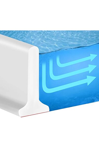 Azulmart Store 1.7M/66.93" Water Barrier Self-Adhesive Rubber Floor Shower Da...