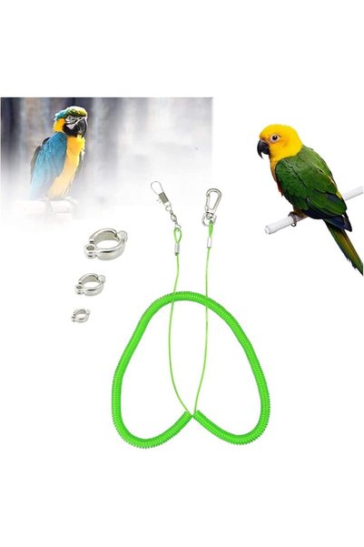SYOSI Parrot Flying Harness - 6m Anti-Bite Aviator Training Leash With 3 Foot...