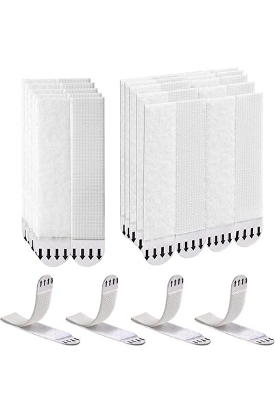 Generic 16-Pairs (32 Strips) Large Picture Hanging Strips Heavy Duty, Removab...