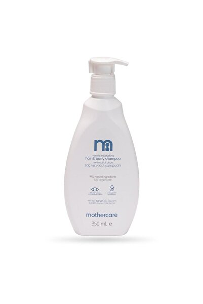 MOTHERCARE Nemlendiricili Doğal Saç ve Vücut Şampuanı 350 ml