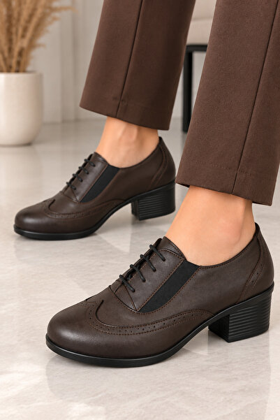 Maiss Shoes 1939 Women's Lace-Up Heeled Shoes 4 cm – Domestic Production