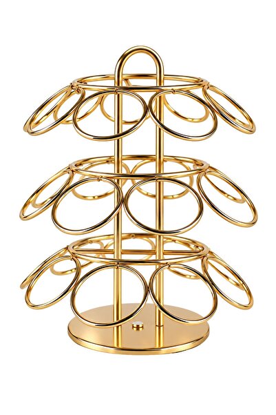 Generic Coffee metal storage rack DLC-38727