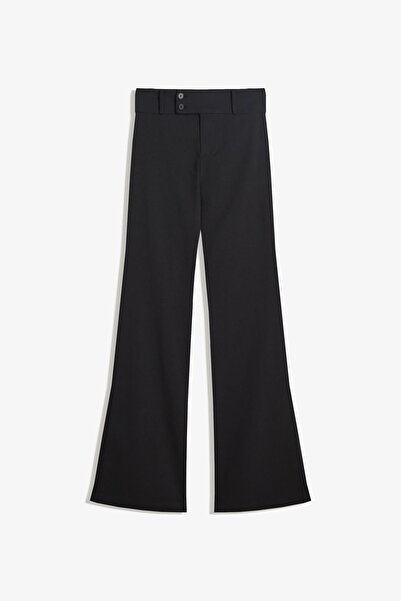 Bershka Bengalin kumaş flare fit pantolon