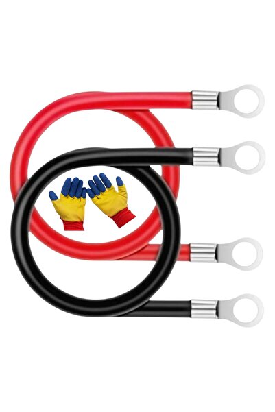 Universal Καλώδιο μπαταρίας, τύπου 6 mm², μήκος 2x200 εκ., κόκκινο, μαύρο, με...