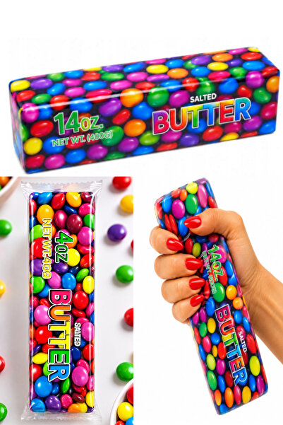 Pofika Butter Jellybon Squishy Stres Oyuncağı Süper Yumuşak Slow Rising Sıkıl...