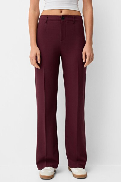 Bershka Geniş paça özel dikim pantolon