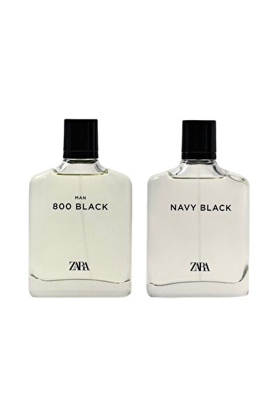 Zara NAVY BLACK + MAN 800 BLACK EDT 2X100 ML (3,4 FL. OZ)