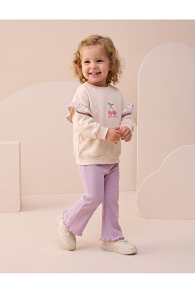 MiniKids Κομπλέου Γλυκό Κεράσι, κρεμ-μοβ