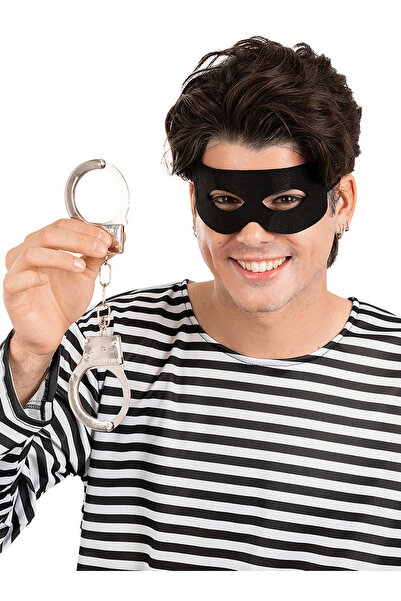 Lovesta Home Black Thief Mask and Metal Clamp Accessory Set