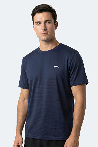 Slazenger تي شيرت NOONE I للرجال باللون الأزرق الداكن
