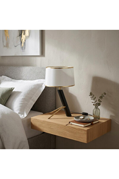 PLUS13 Modern Design Table Lamp with Gold Metal Legs